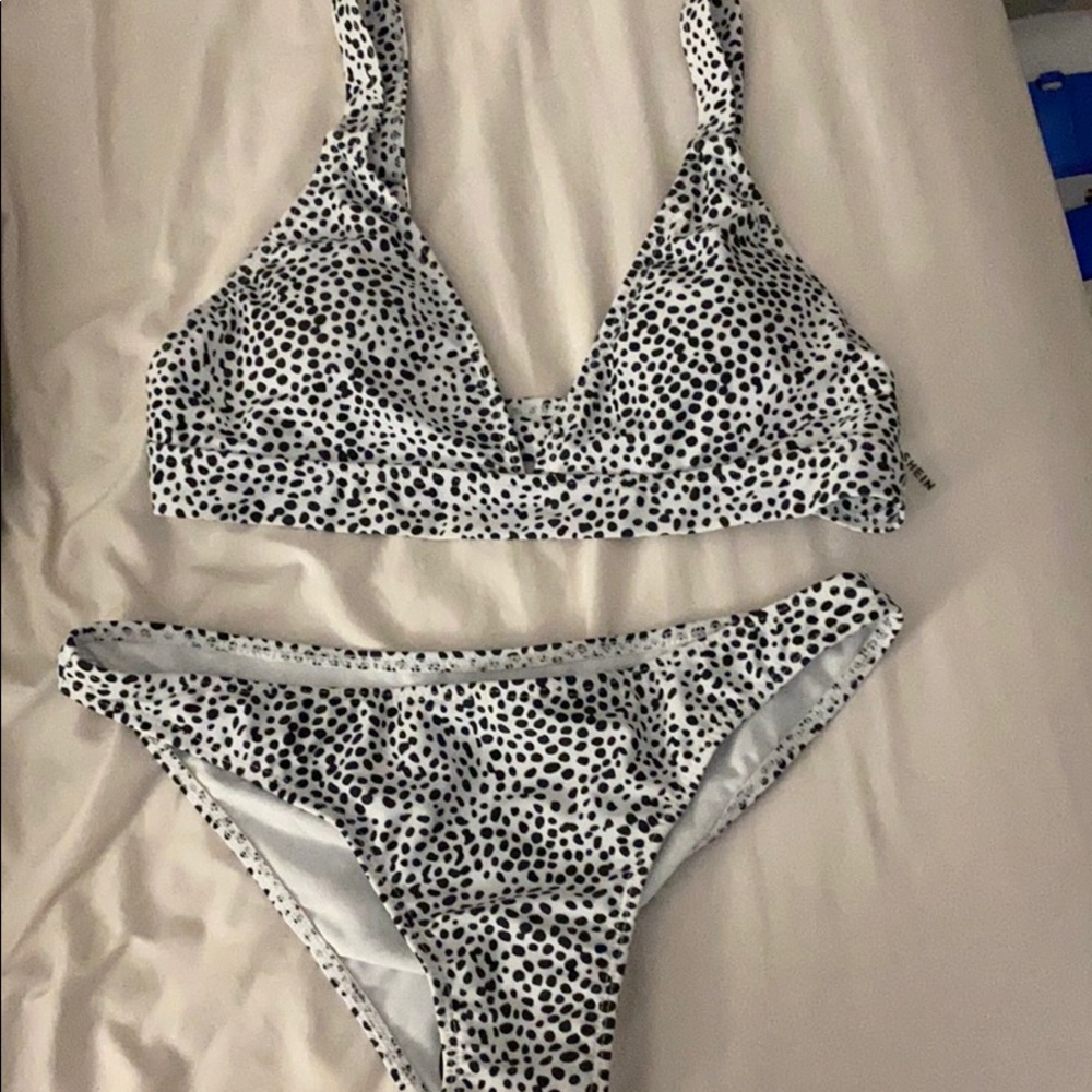 Shein Spotted Bathing suit